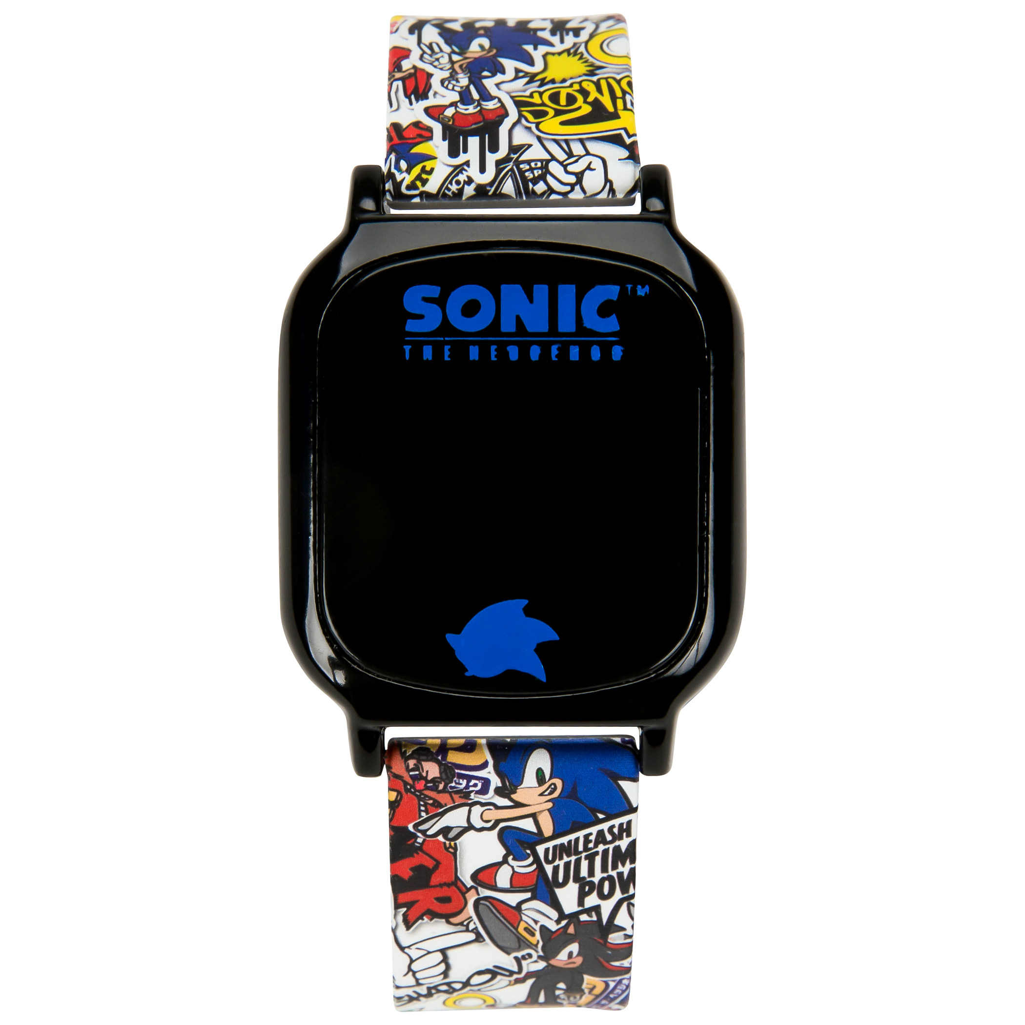 Sonic the Hedgehog Boy's Automatic Watch with Silicone Strap